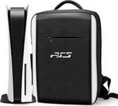 Luxe PS5 Tas - Voor PlayStation 5 met accessoires - Digitale & Disc versie - Kerst Cadeau - Koffer - Opbergtas - Rugzak - Zwart