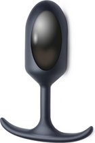Premium Silicone Weighted Anal Plug - Large