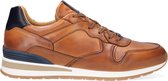 Mazzeltov 11742 Lage sneakers - Leren Sneaker - Heren - Cognac - Maat 46