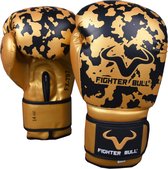 Fighter Bull FX-797 Bokshandschoenen goud/zwart 8oz