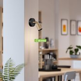 LEDatHOME - Verlichtingsarmatuur Mini Spotlight GU1d0, verstelbare wand- of plafondlamp - Geborsteld brons