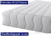 Aloe Vera - Eenpersoons Logeermatras 200cm - Polyetherschuim SG25 - 14 cm - Stevig ligcomfort - 90x200/14