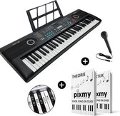 PIXMY - Piano Keyboard - 61Keys MP5 - Digitale Piano - Keyboard Piano - Elektrische Piano - Elektronisch Orgel - Keyboard Piano Muziekinstrument 61 Toetsen Kinderen