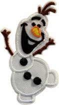 Olaf Frozen Strijk embleem - Disney patch - patches - stof & strijk applicatie