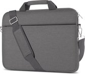 AtailorBird Laptop Tas Laptop Sleeve 17 Inch met Schouderriem en Bagage Draagbare Notebooktas Compatibel PC Laptop beschermtas Asus Dell Fujitsu Lenovo HP Toshiba Donkergrijs