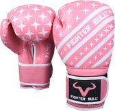 Fighter Bull FX-786 Bokshandschoenen roze/wit 12oz