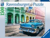 Ravensburger puzzel Cuba Cars - Legpuzzel - 1500 stukjes