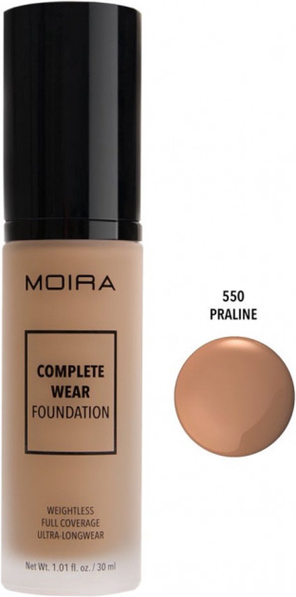 Moira Complete Wear Foundation 550 (praline)