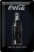 3D metalen wandbord "Coca-Cola" 20x30cm