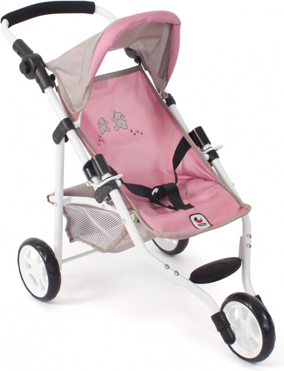Bayer Chic 2000 Poppenwagen Jogger Lola - Voor poppenmoeders vanaf 3 jaar