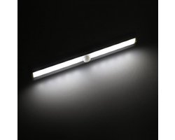 GT Automatische led verlichting Lamp ledverlichting met Bewegingssensor - 10cm Breed - Perfect voor Trapverlichting Kast, Gang, Keuken, Auto & Meer. Led verlichting strips op batterij.