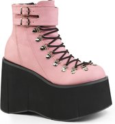 Demonia Plateau Laarzen -37 Shoes- KERA-21 US 7 Roze/Zwart