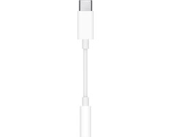 High Quality Digital USB-C naar 3.5mm AUX Audio Adapter met DAC - Wit