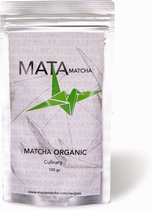 MataMatcha biologische Matcha - 100g - Matcha Latte - Organic Matcha - Matcha thee - Matcha poeder