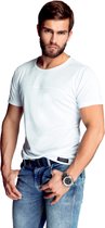 Mewa- T-shirt- James- vegan zijde- wit XL