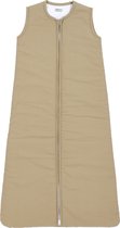 Meyco Baby Uni baby slaapzak gevoerd - taupe - 110cm