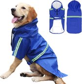 Imperméable Chien Taille 5XL Manteau pour Chien Manteau Chiens Puppy Vêtements pour Chien - Blauw - Dutchwide®