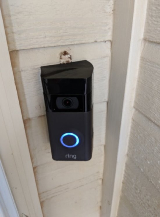 25 graden mount voor Ring video deurbel 2 bol