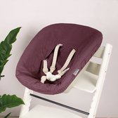 Ukje Beschermhoes - Geschikt voor Stokke Newborn TrippTrapp - Wafelstof - Mauve