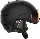 SALOMON Skihelm mirage sigma blk/pink gold/uni Vrouwen Skihelm - Black - Maat M 5659