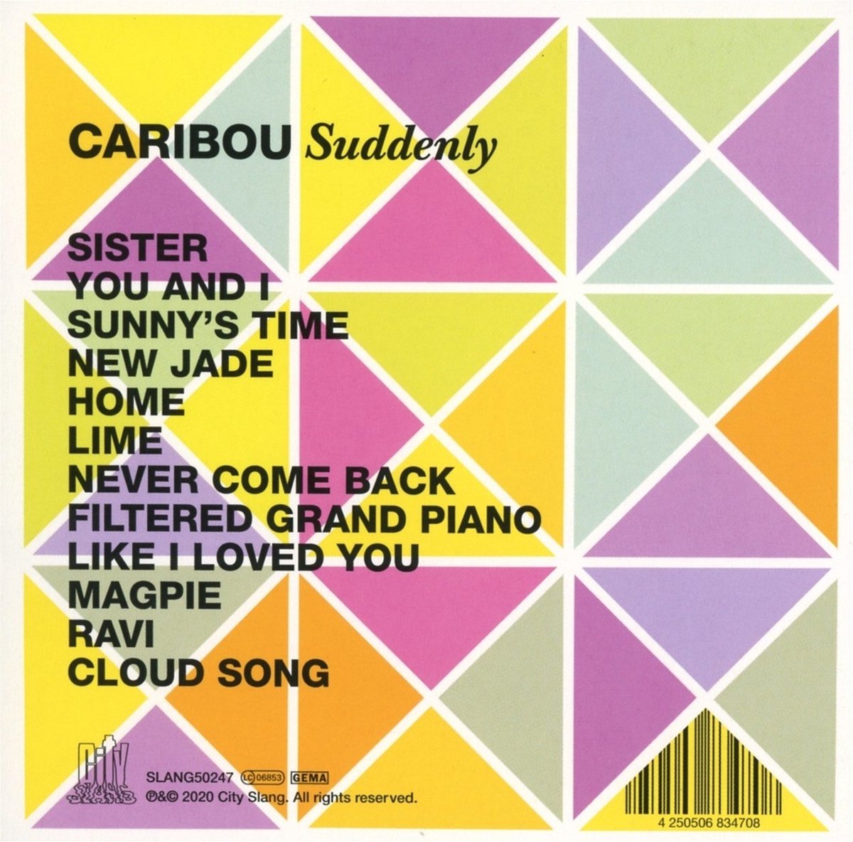 Caribou Suddenly Cd Caribou Cd Album Muziek