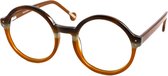 Leesbril Frank and Lucie Eyecontact-Misty Cognac FL19100-+3.00 +3.00