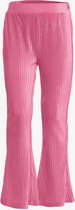 TwoDay meisjes velours flared broek - Roze - Maat 92