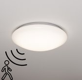 Proventa Plafondlamp met bewegingssensor LED - Binnen & Buiten - Koel wit - 33 cm