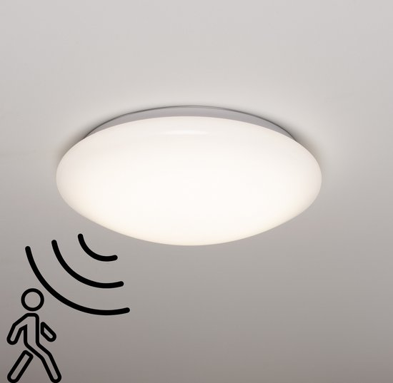 Plafondlamp met bewegingssensor LED - & Buiten - Koel wit - cm | bol.com