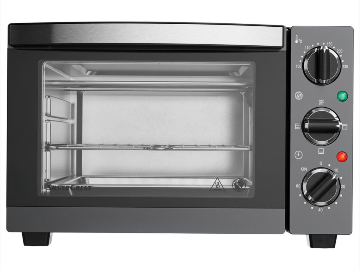Tegenwerken Afstotend Grof Silvercrest Kitchen Tools Mini-oven - 15L - Ideaal voor bakken, opwarmen en  grillen... | bol.com