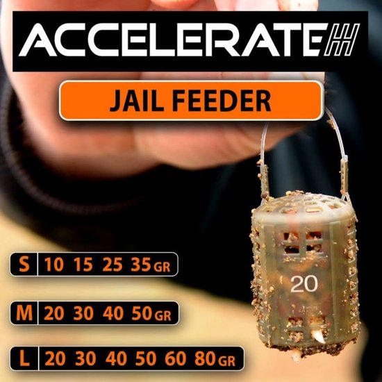 Cresta Accellerate Jail Feeders - Maat : Large 30g van Merkloos — afbeelding 2