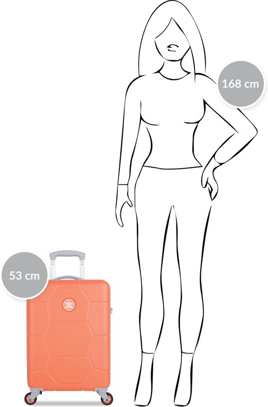 SUITSUIT - Caretta - Melon - Handbagage (53 cm) - SUITSUIT