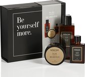 Nõberu of Sweden - Baard verzorging set - Beard One N°101 Sandalwood - Cadeaudoos - Baardshampoo - Baardolie - Baardwax - Geschenkdoos - Cadeau Voor Man - Valentijn