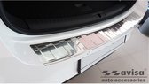 RVS Achterbumperprotector passend voor Seat Leon IV ST Sportstourer 2020- incl. FR & Cupra Leon Sportstourer 2020- 'Ribs'
