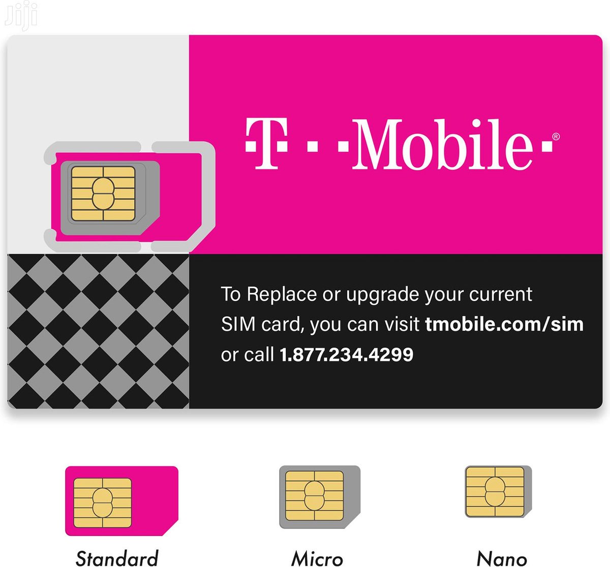 Carte SIM USA T-Mobile - Forfait tout compris illimité. Surf, appel et SMS  illimités 