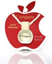 L'origiene Luxury Rouge Auto Parfum | Auto Luchtverfrisser | Auto Verfrisser-Zoete Autogeur 10ml- Geurhanger