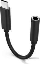 Staza® High Quality Digital USB-C naar 3.5mm AUX Audio Adapter met DAC Zwart