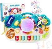 BOTC Educatief Babyspeelgoed-Baby Muziek Instrument- Keyboard – Piano- Keyboard – Piano - wit