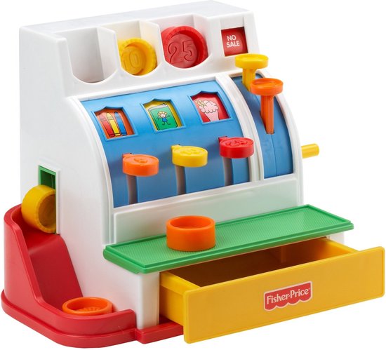 Fisher-Price Kassa - Speelgoedkassa kinderspeelgoed vanaf 3 jaar cadeau geven