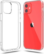 Star XL Hoesje Geschikt voor iPhone 12 Hoesje Transparant - Geschikt voor Apple iPhone 12 hoesje Doorzichtig - Geschikt voor iPhone 12 Siliconen Case Clear