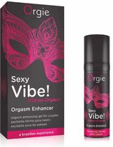 Power Escorts - Sexy Vibe Intense Orgams - Orgsme gel voor koppels - geschikt voor man en vrouw -  15ml - ORGIE - 21227