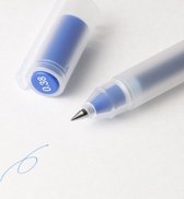 Muji Gel Pen - Kleur Inkt Blauw - 0.38mm + 1 Reserve Vulling - Refill