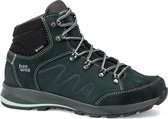 Chaussures de Chaussures de randonnée Hanwag Torsby GTX - Taille 37 - Femme - Bleu pétrole - Noir - Vert clair