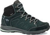 Hanwag Torsby GTX Wandelschoenen - Maat 37 - Vrouwen - petrolblauw - zwart - lichtgroen