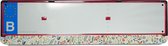 WHYZZLE CoolStuff Nummerplaathouder Flowers V01