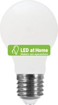 LEDatHOME - LED Light Bulb Drop A60 Milky 8W E27 4000K