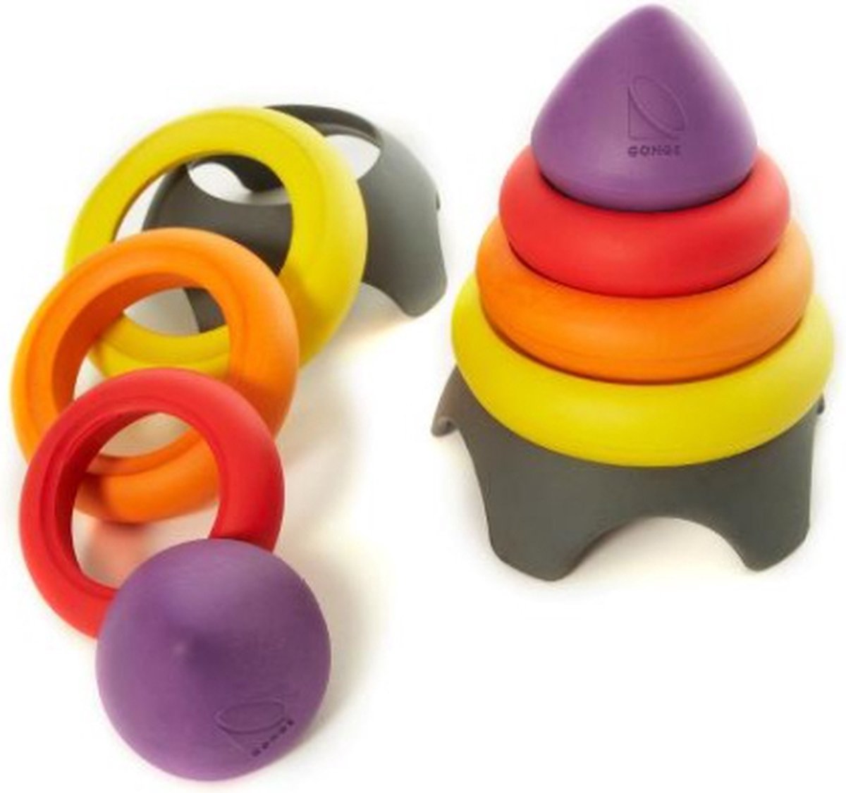 Gonge Clown Balanceerhoed - Leersysteem - Educatief Speelgoed - Motoriek