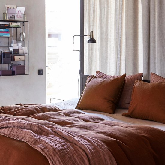 Hannelin sprei rust 'n rose 160 x 260 cm