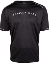 Gorilla Wear Fremont T-shirt - Zwart / Wit - 3XL