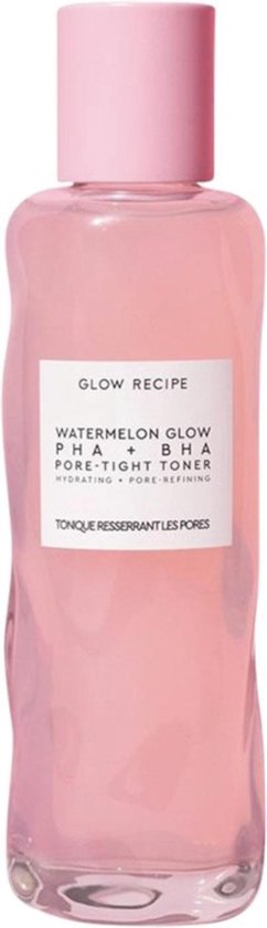 Glow recipe watermelon glow pha + bha pore-tight face toner 150ml -...